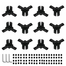 12pcs 3-Way Hidden Corner Bracket | for 3030 Aluminum Profile T-Slot Connector
