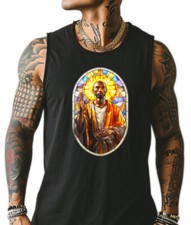 Image of NEW Art Society LEGEND STAINED GLASS VOLUME 1 BLACK Tank Top SM-4XL MADE IN USA