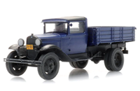 Artitec 387.497 - 1:87: Ford Model Aa Pritschen-Lkw, Dunkelblau - Neu + Ovp