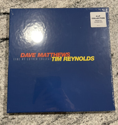 Dave Matthews and Tim Reynolds Live At Luther College 4LP Vinyl Box Set In Hand