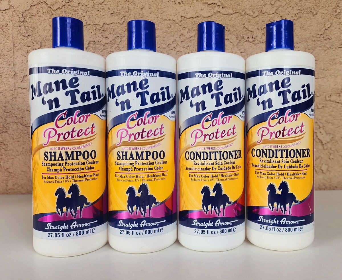 4 PK MANE N TAIL COLOR PROTECT SHAMPOO CONDITIONER 27.05 OZ