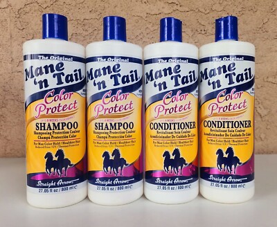 4 PK MANE N TAIL COLOR PROTECT SHAMPOO CONDITIONER 27.05 OZ | eBay