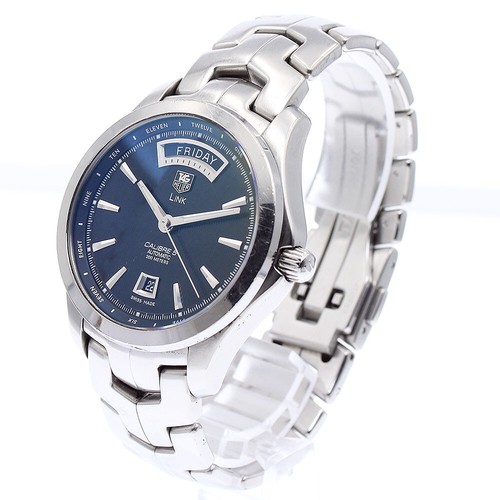 TAG HEUER Link caliber 5 WJF2010 Day date black Dial Automatic Men's_880951 - Picture 3 of 7