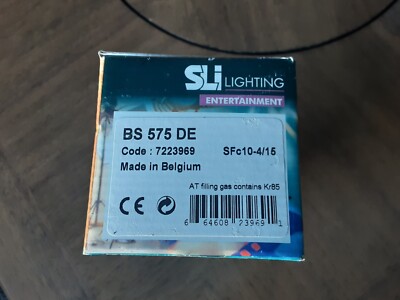 SLi Lighting BS 575 DE - 575W / 95V Krypton-85 Metal Halide Lamp (Code 7223969)
