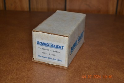 NIB Sonic Alert Model TR 50 Telephone Ring Signaler Hearing Impaired Assistance