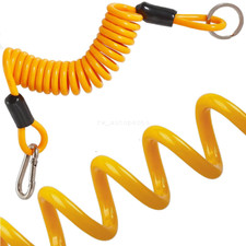 5ft Trailer Breakaway Coiled Cable Rv Towing Safety Spring Rope For Rv Emergency