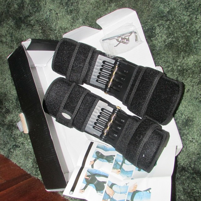 NASUS POWER KNEE pair kneecap resistance strap (hall) eBay