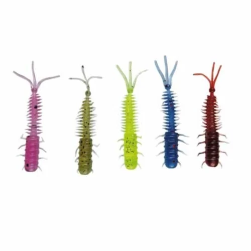 5x Tortuga Soft Baits | 3,9 cm | Gummiköder für Forelle & Barsch | 5 Farben Set - Bild 2 von 2