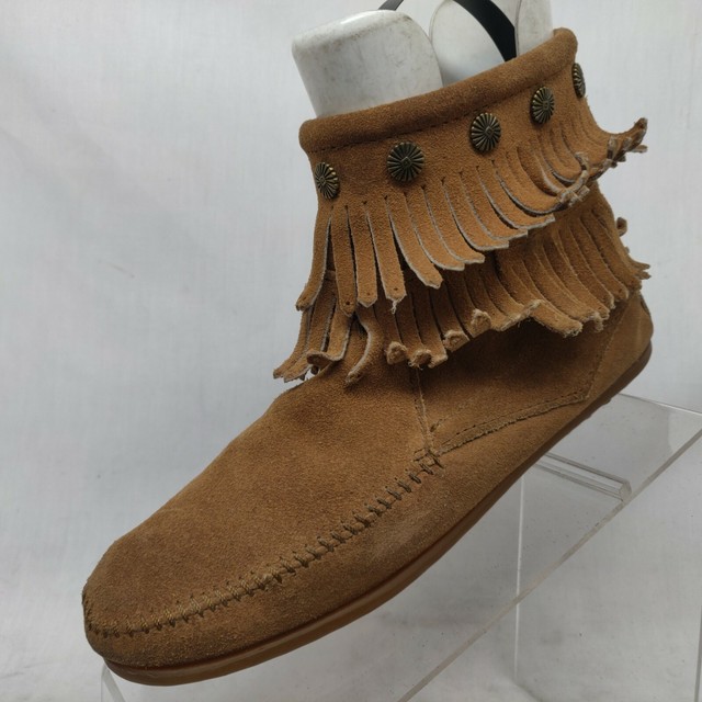 moccasin style boots