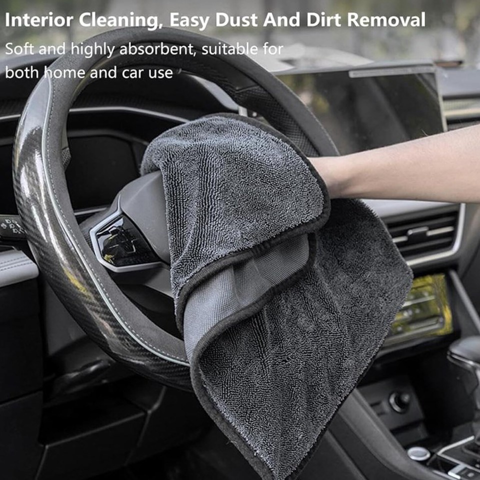 Super Absorbent Microfiber Car Towel for Scratchfree Car Polishing eBay