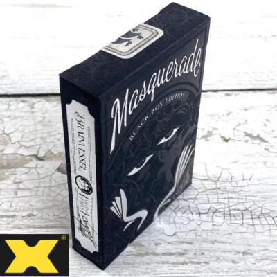 Masquerade Black Box Edition Playing Cards by BrainVessel and Denyse Klette