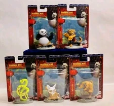Kung Fu Panda Dreamworks Micro Collection Figures Lot Of 5, New!