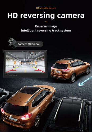 For Apple Carplay Android Auto Radio Car Stereo Touch Screen 1Din MP5 Player BT - Picture 11 of 19