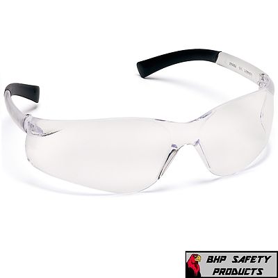 PYRAMEX ZTEK SAFETY GLASSES CLEAR LENS S2510S SHOOTING EYEWEAR Z87+ (1 PAIR)
