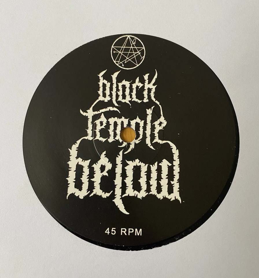 BLACK TEMPLE BELOW / FUOCO FATUO - SPLIT LP VINYL BLACK METAL ANATOMIA NARGAROTH - Изображение 3 из 4