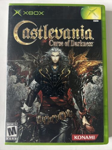 Castlevania: Curse of Darkness (Microsoft Xbox, 2005) CIB Ripped Manual - Picture 1 of 5