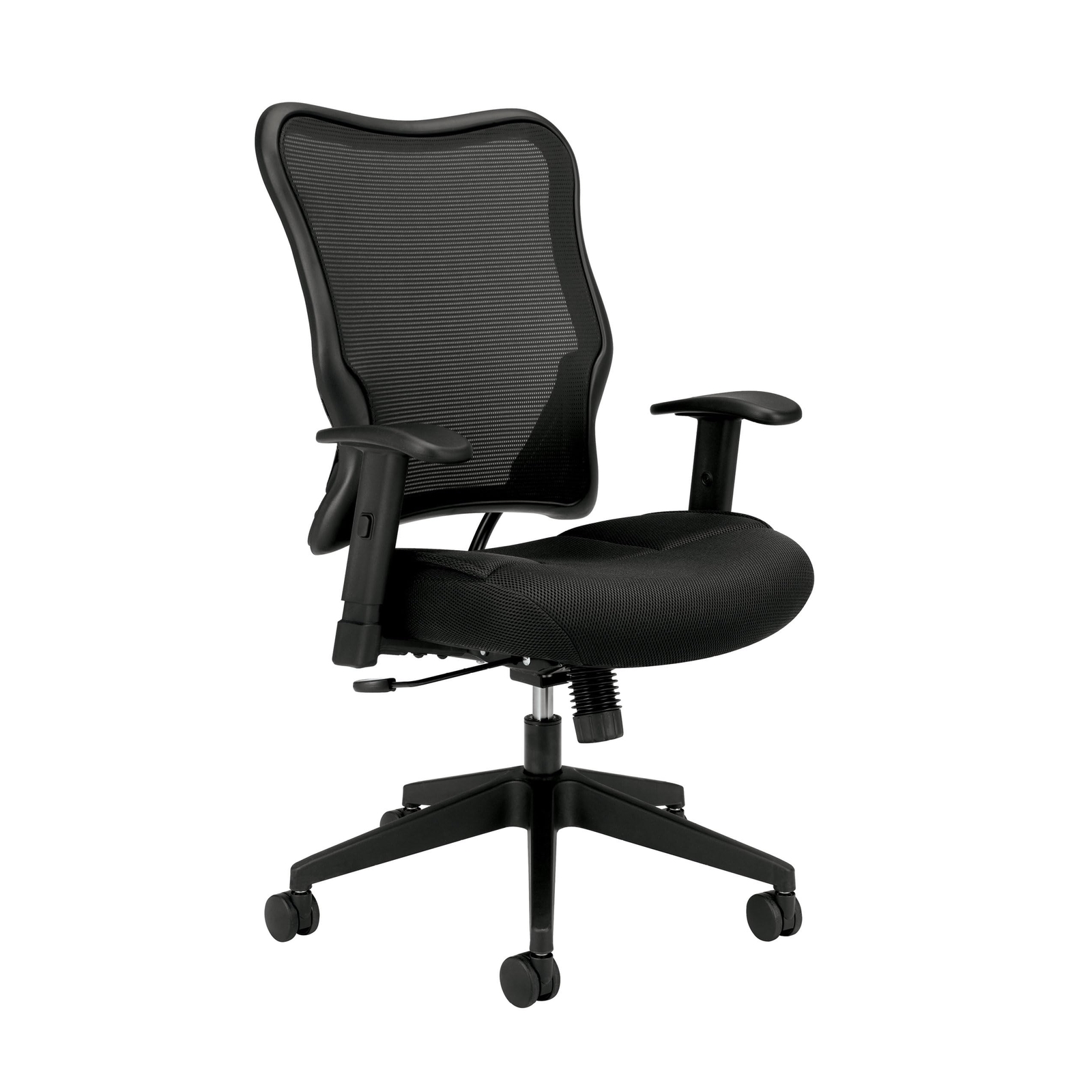 HON Wave Ergonomic Office Chair Back Support with High Back Mesh, Adjustable ...