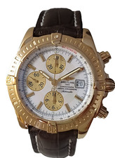 Breitling Chronomat Evolution 18K /750 Gold R...