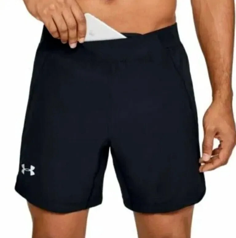 Under Armour Speed Pocket Shorts 7 Running Men s Large eBay