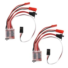 2Pcs Miniature Brushed ESC Controller Compatible with 130/180/260/280/380 Bru...