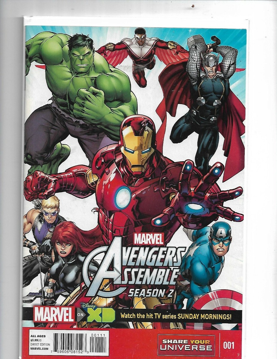 Marvel Avengers Assemble Season 2 #1 nw16 | eBay