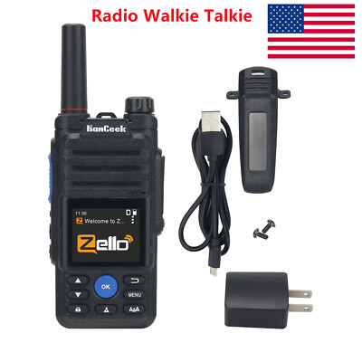 HamGeek HG-369 POC Radio Walkie Talkie Wifi Bluetooth 2G/3G/4G Network Radio USA
