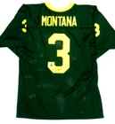 PSA / DNA Joe Montana Autographed Signed Auto Green Football Jersey Notre Dame