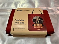 Orbitkey Reusable Red Tote Star Wars Empire Darth Vader Rebellion Jedi Luke Han