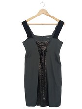 MAX & CO. Abito linea A Donna Abito Taglia IT 44 nero elegante