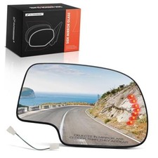 Heated Mirror Glass Compatible with Chevy Avalanche, Right Passenger Side