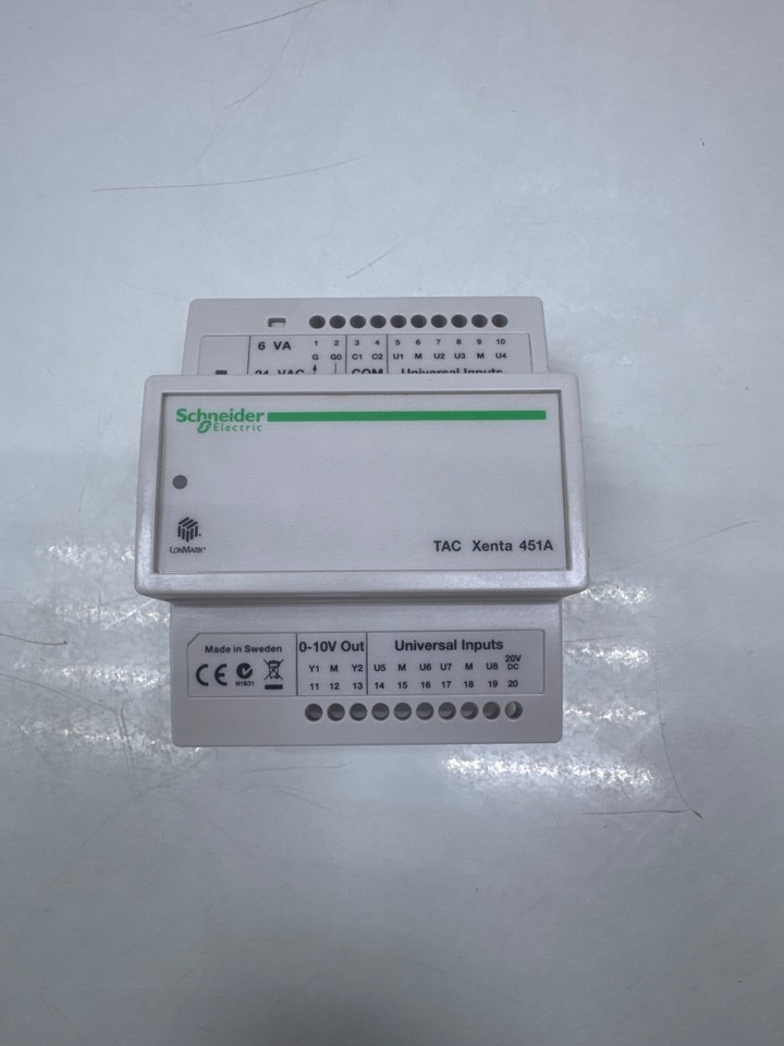 SCHNEIDER TAC Xenta 451A 007302850 UNIVERSAL INPUT MODULE | eBay