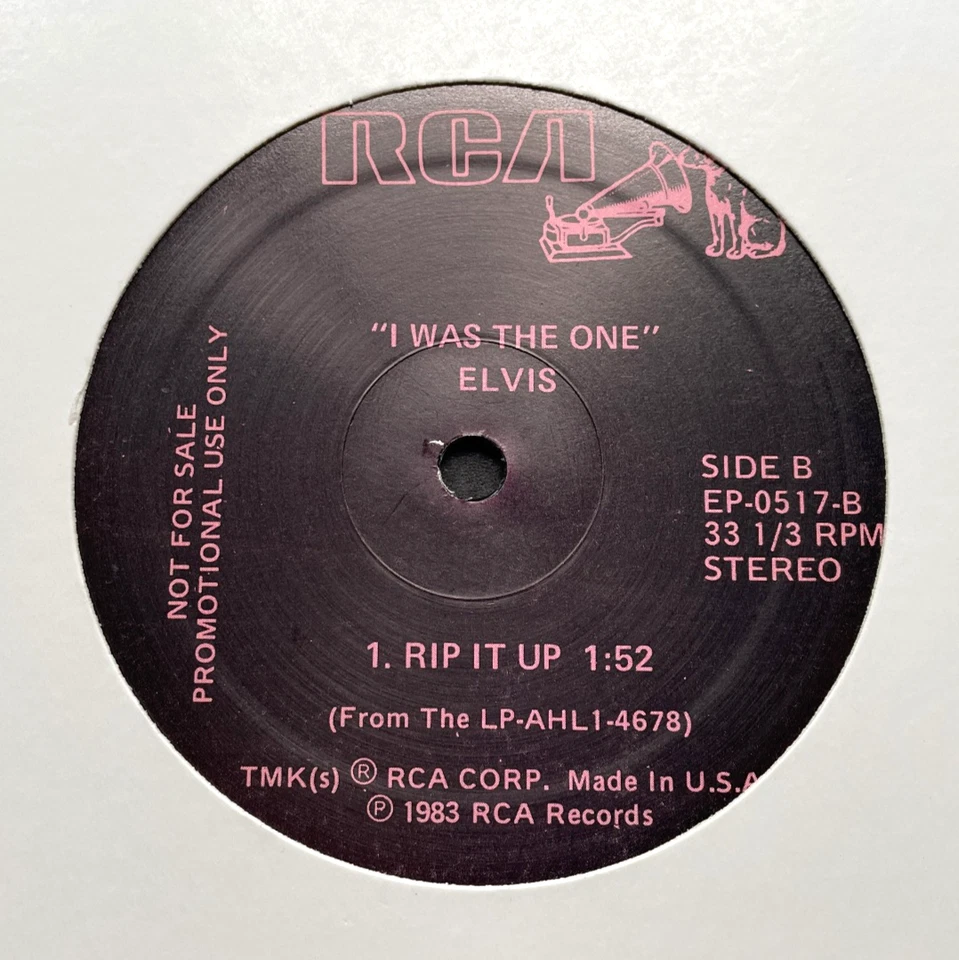 Elvis Presley - Little Sister / Rip It Up - US EP-0517 Promo - Bild 3 von 3