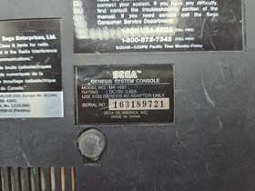 Sega Genesis Model 2 Console MK-1631 (System Only) NTSC Tested, Working (B)