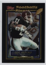 1992 Topps Football's Finest Eric Metcalf #16 0x4w
