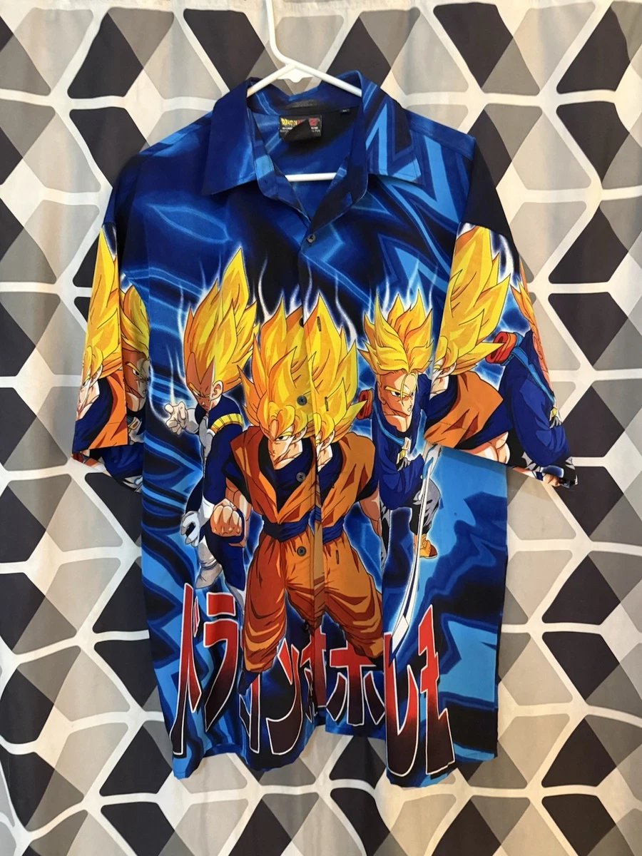 Dragon Ball Z Button-Up Casual Button-Down Shirts for Men for sale