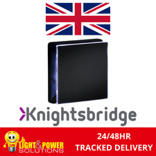 100mm 4" LED Backlit Extractor Fan with Overrun Timer Knightsbridge EX5TMB