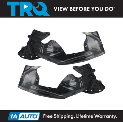 TRQ Front Inner Fender Liner Set For 2011-2013 Honda Odyssey HO1248141 HO1249141