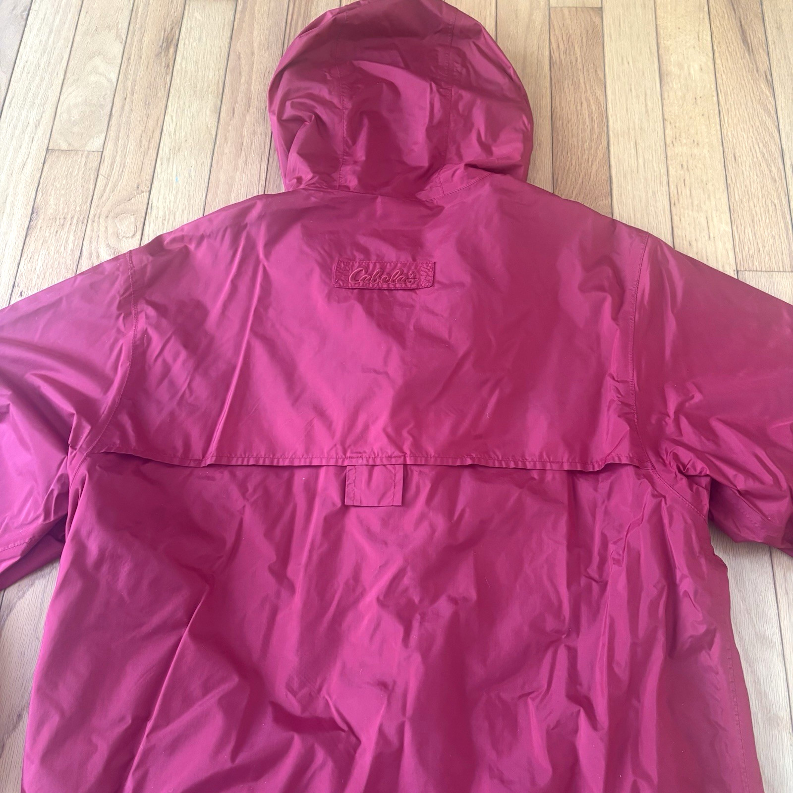Cabelas Womens Jacket Large Regular Packable Red … - image 5