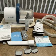 Oneisall Pet Grooming Vacuum Kit with Clipper Nail Grinder Tool