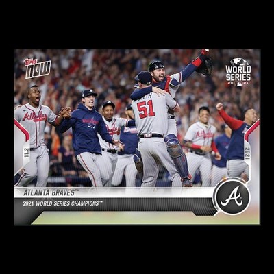 Atlanta Braves - 2021 MLB Topps Now Card 1040 - Print Run: 2,921 Atlanta Braves