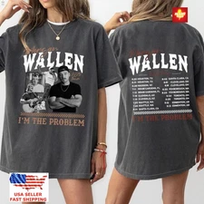 New Apparel Morgan I'm The Problem Tour 2025 T-Shirt, Wallen Concert 2025