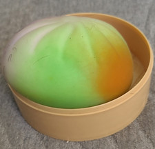 Rainbow Gradient Squishy Foam Squeeze Ball Stress Reliever Green Purple Orange