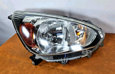 Pair Halogen Headlights Set For Mitsubishi Mirage Hatchback 2014-2020 | Headlightsdepot Direct Replacement | DOT SAE