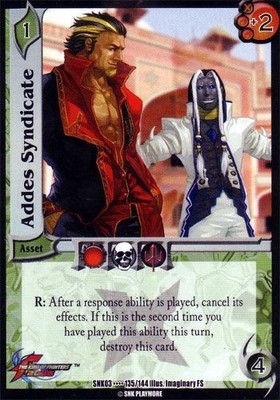 1X-Addes Syndicate-SNK03:  Cutting Edge-Universus