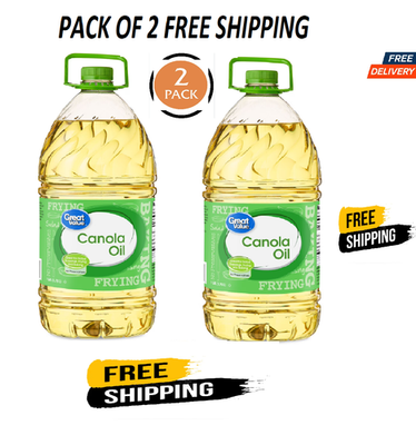 #ad Great Value Canola Oil 2 gal Free Shipping $10.89