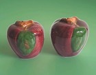 Vintage Franciscan Apple Dinnerware Salt and Pepper Shakers 2 1/4" w/Stoppers — photo 1