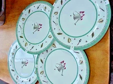 4 Zak Gardener 9 1/2" Melamine Plates