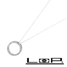 Tiffany  Polished 1837 Circle Ring Necklace Pendant Accessory Silver SV925 27172