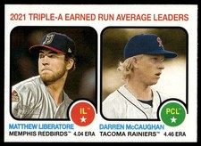 2022 Topps Heritage Minors Darren McCaughan & Matthew Liberatore #65