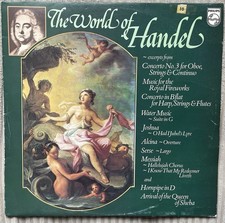 The World Of Handel Philips 6833 200 Raymond Leppard Neville Marriner ColinDavis